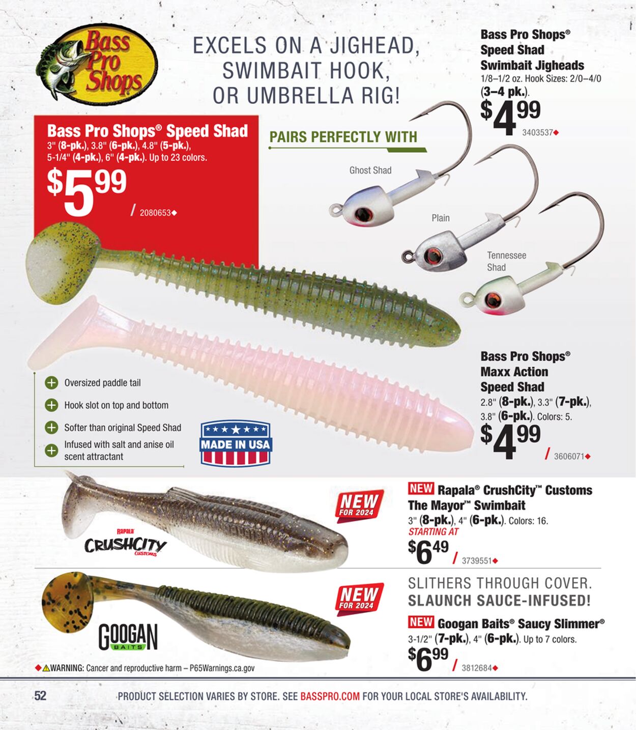 Weekly ad Bass Pro 03/01/2024 - 05/31/2024