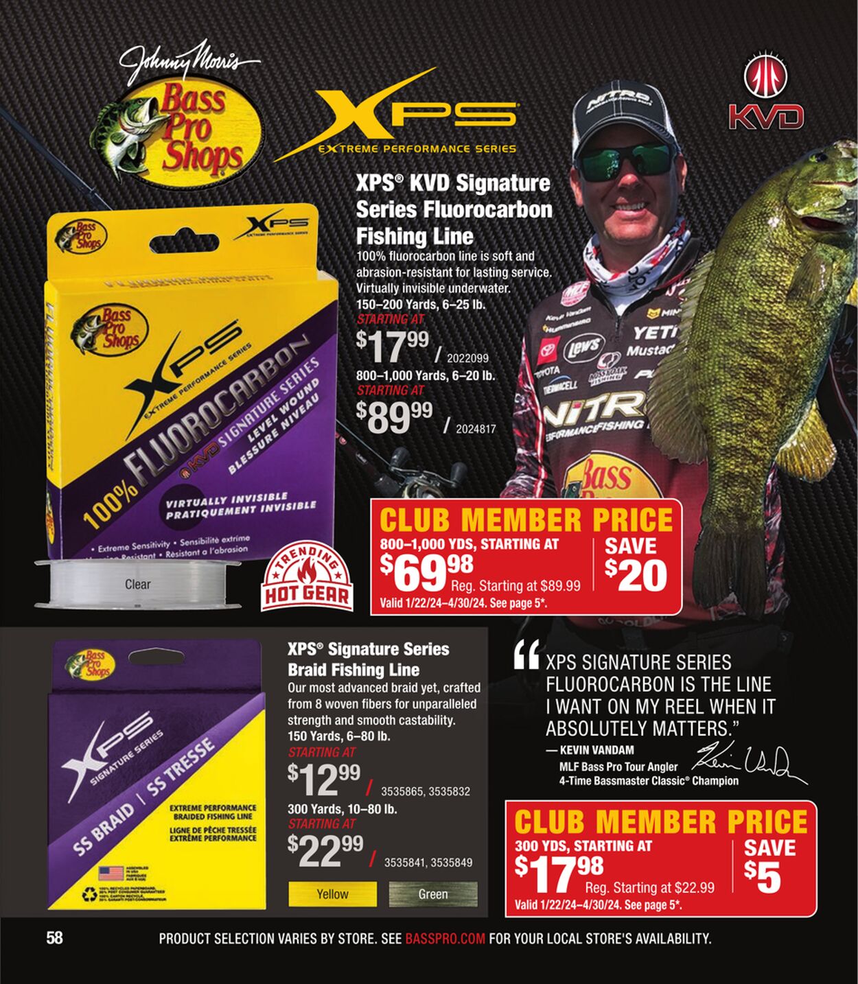 Weekly ad Bass Pro 03/01/2024 - 05/31/2024