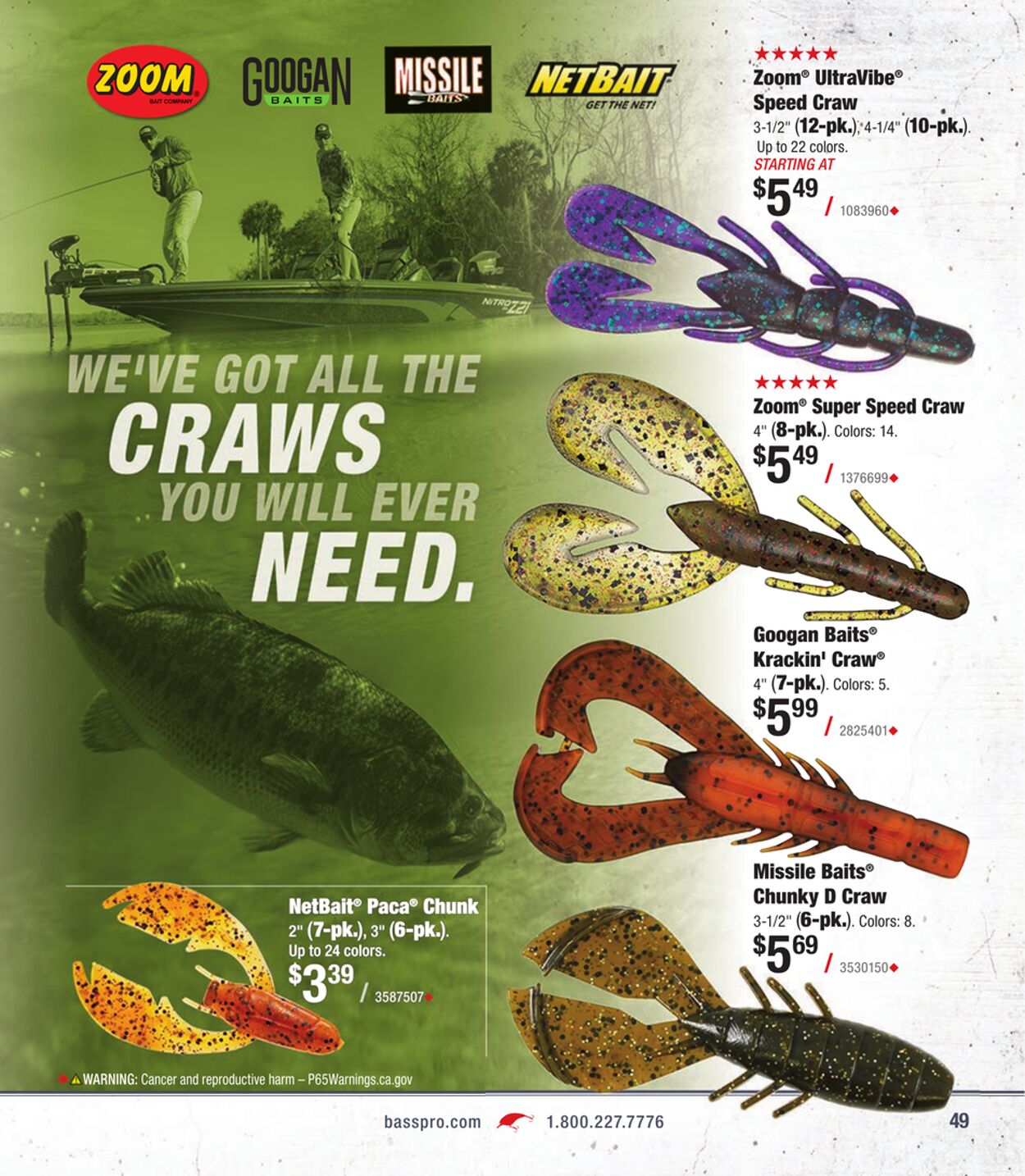 Weekly ad Bass Pro 03/01/2024 - 05/31/2024