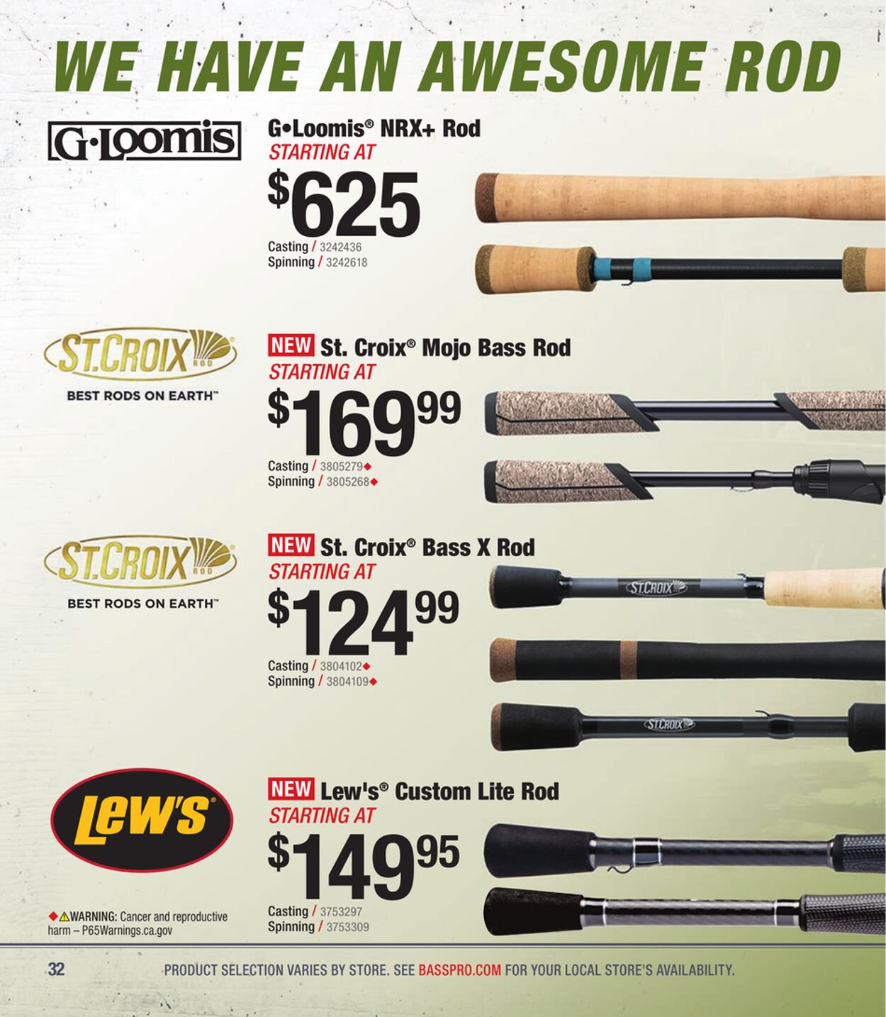 Weekly ad Bass Pro 03/01/2024 - 05/31/2024