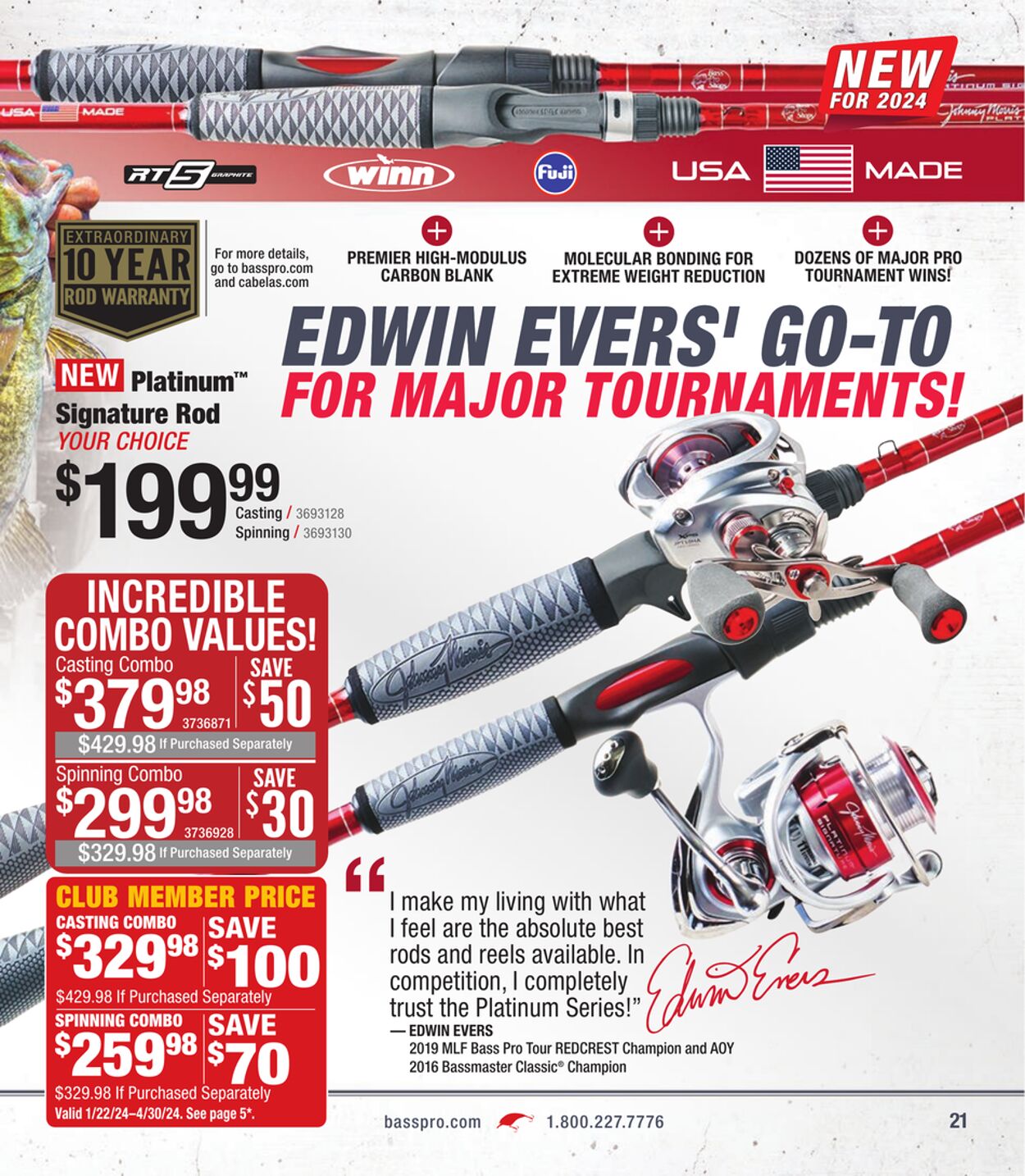 Weekly ad Bass Pro 03/01/2024 - 05/31/2024