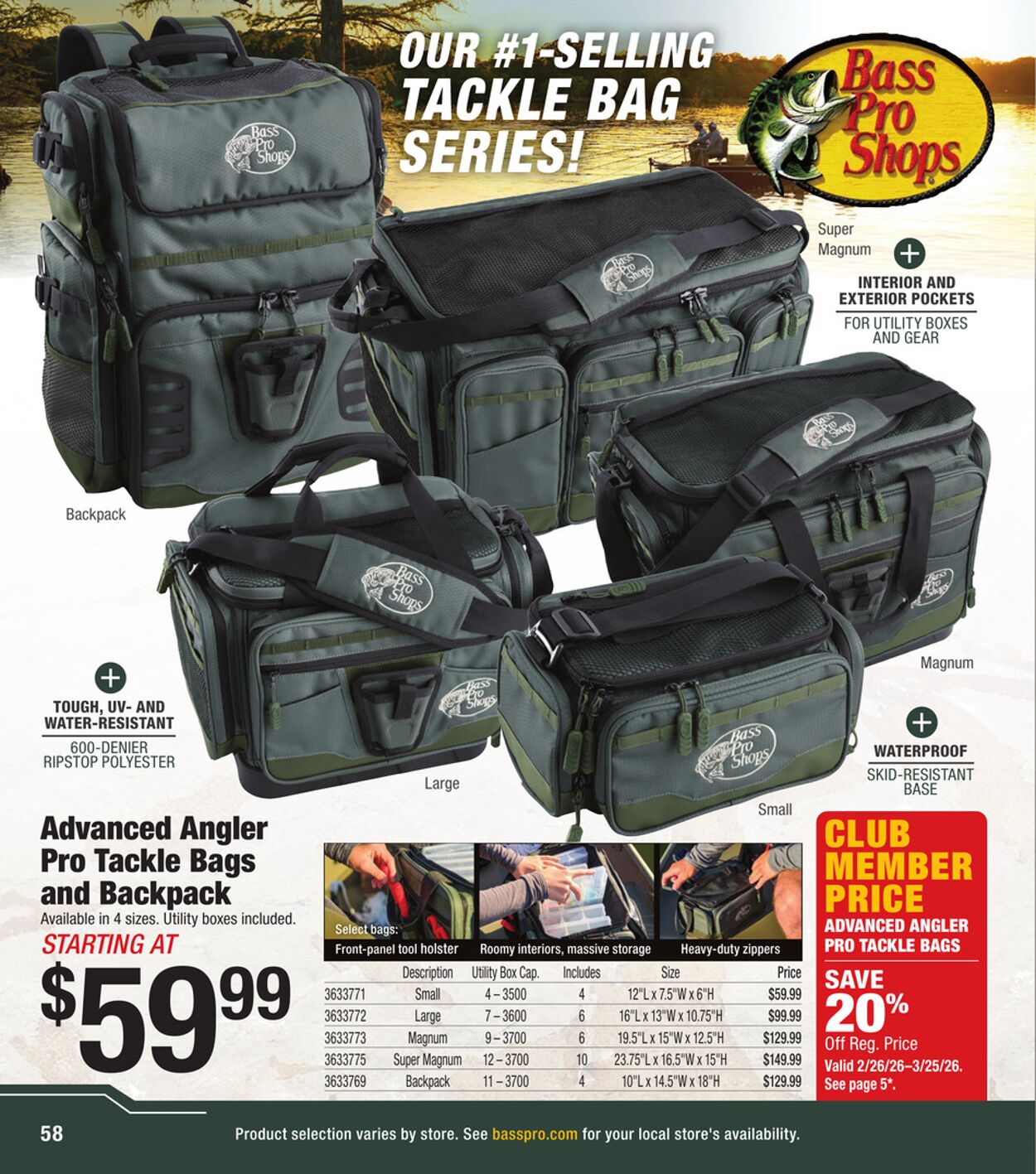 Weekly ad Bass Pro 02/26/2026 - 03/06/2026