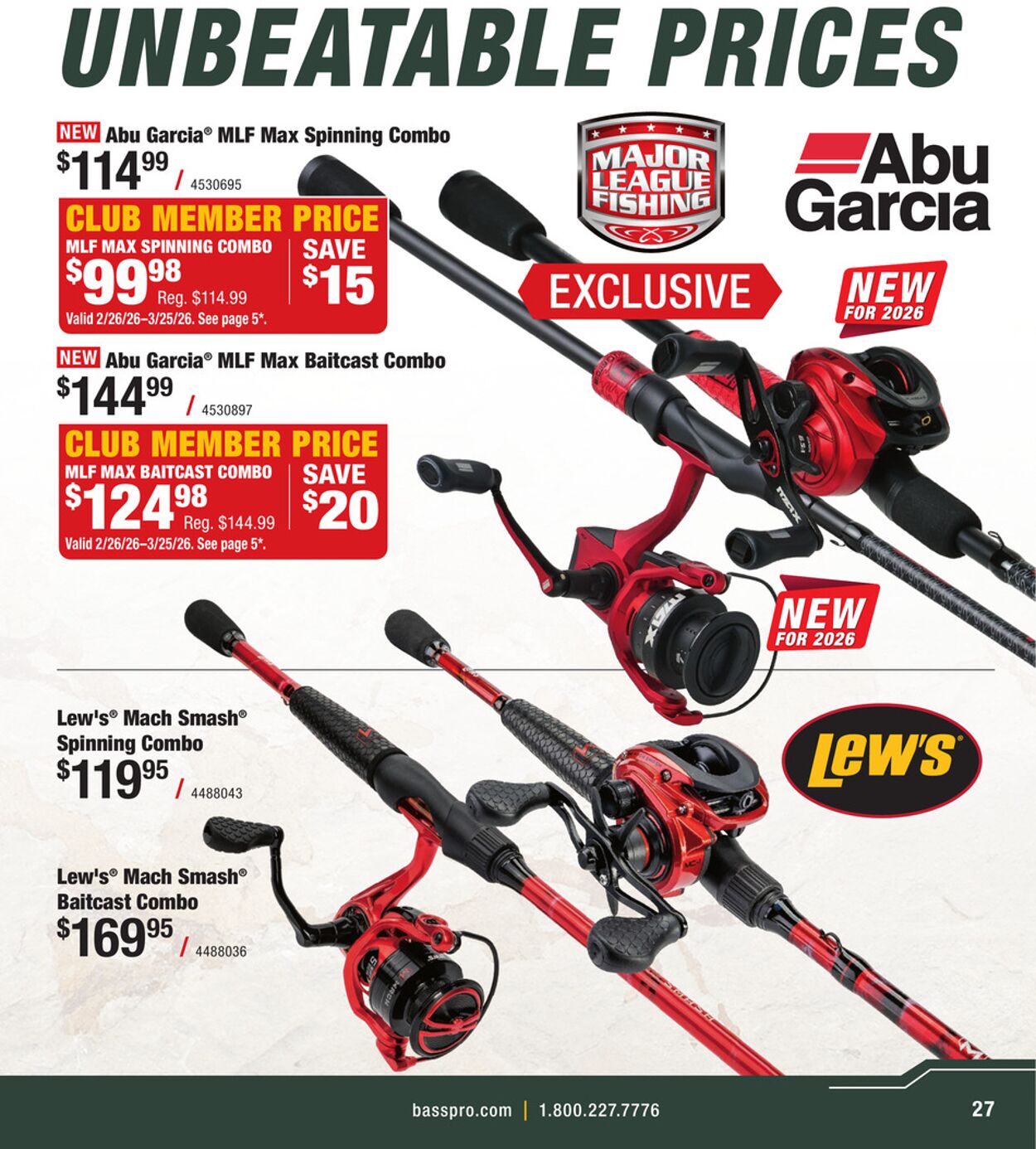 Weekly ad Bass Pro 02/26/2026 - 03/06/2026