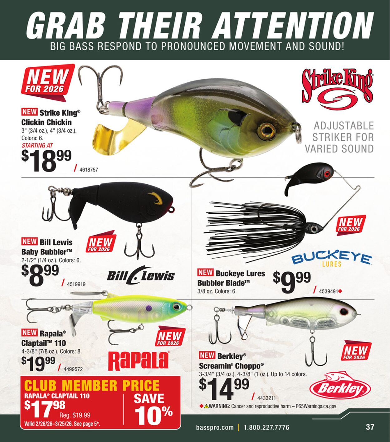 Weekly ad Bass Pro 02/26/2026 - 03/06/2026
