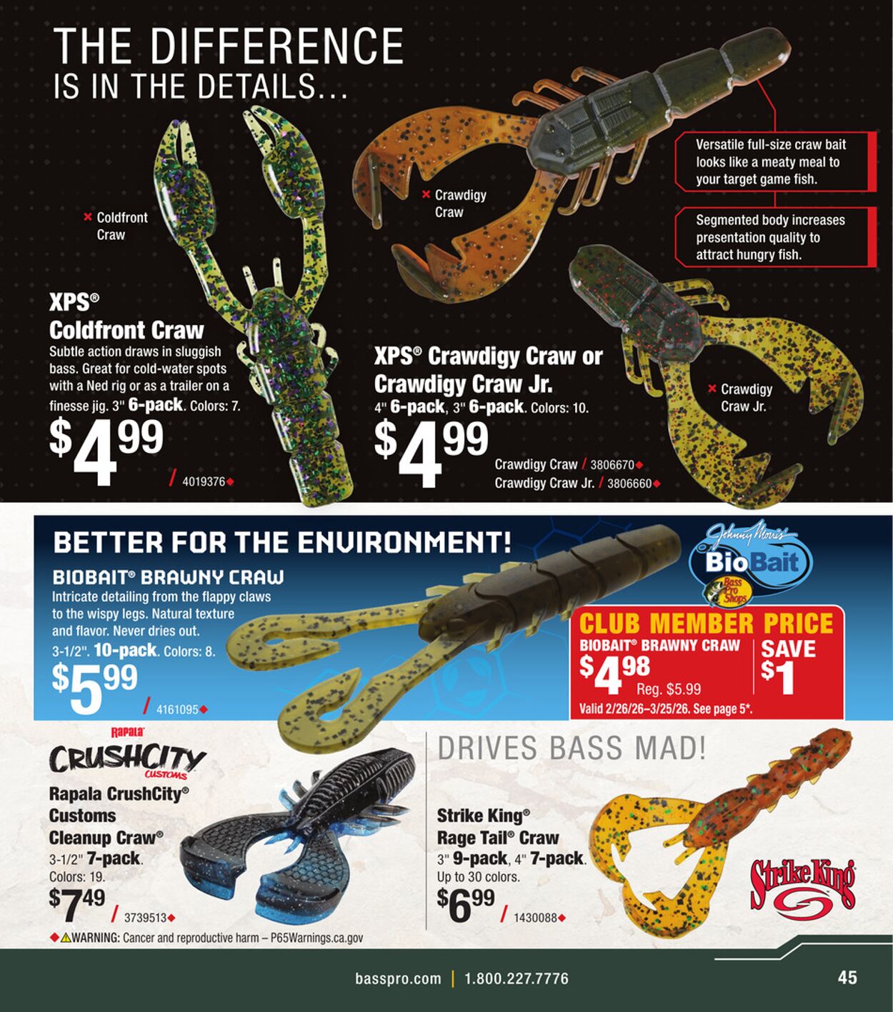 Weekly ad Bass Pro 02/26/2026 - 03/06/2026
