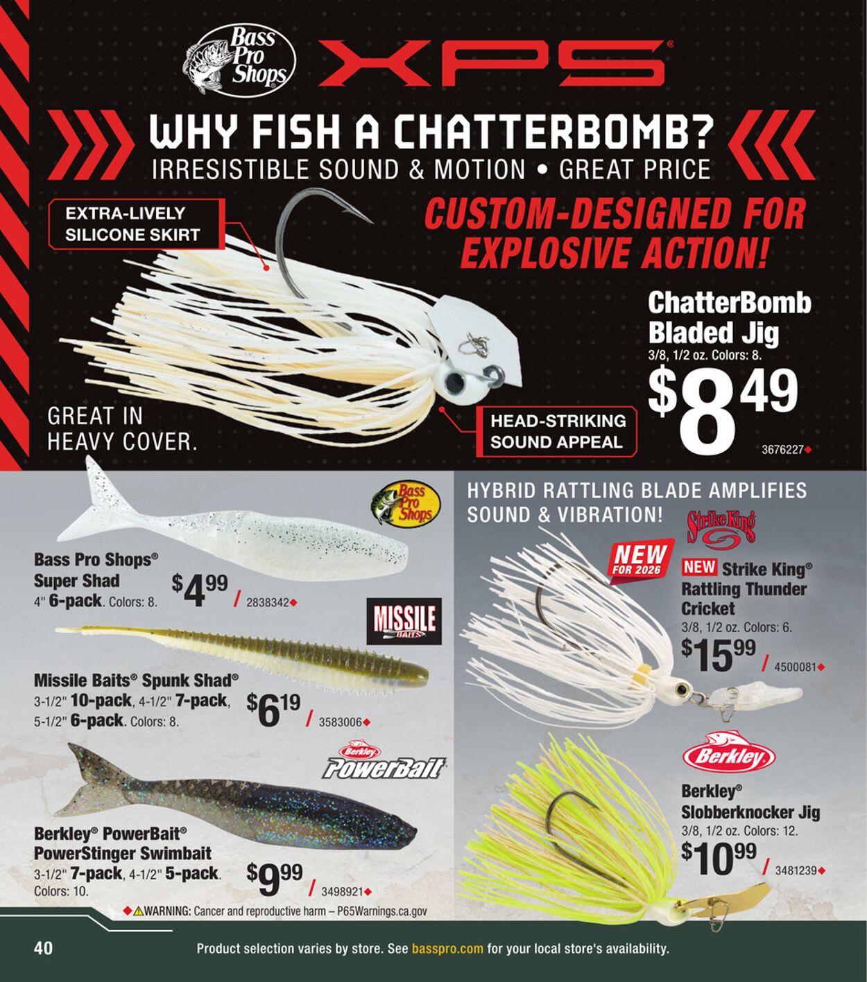Weekly ad Bass Pro 02/26/2026 - 03/06/2026