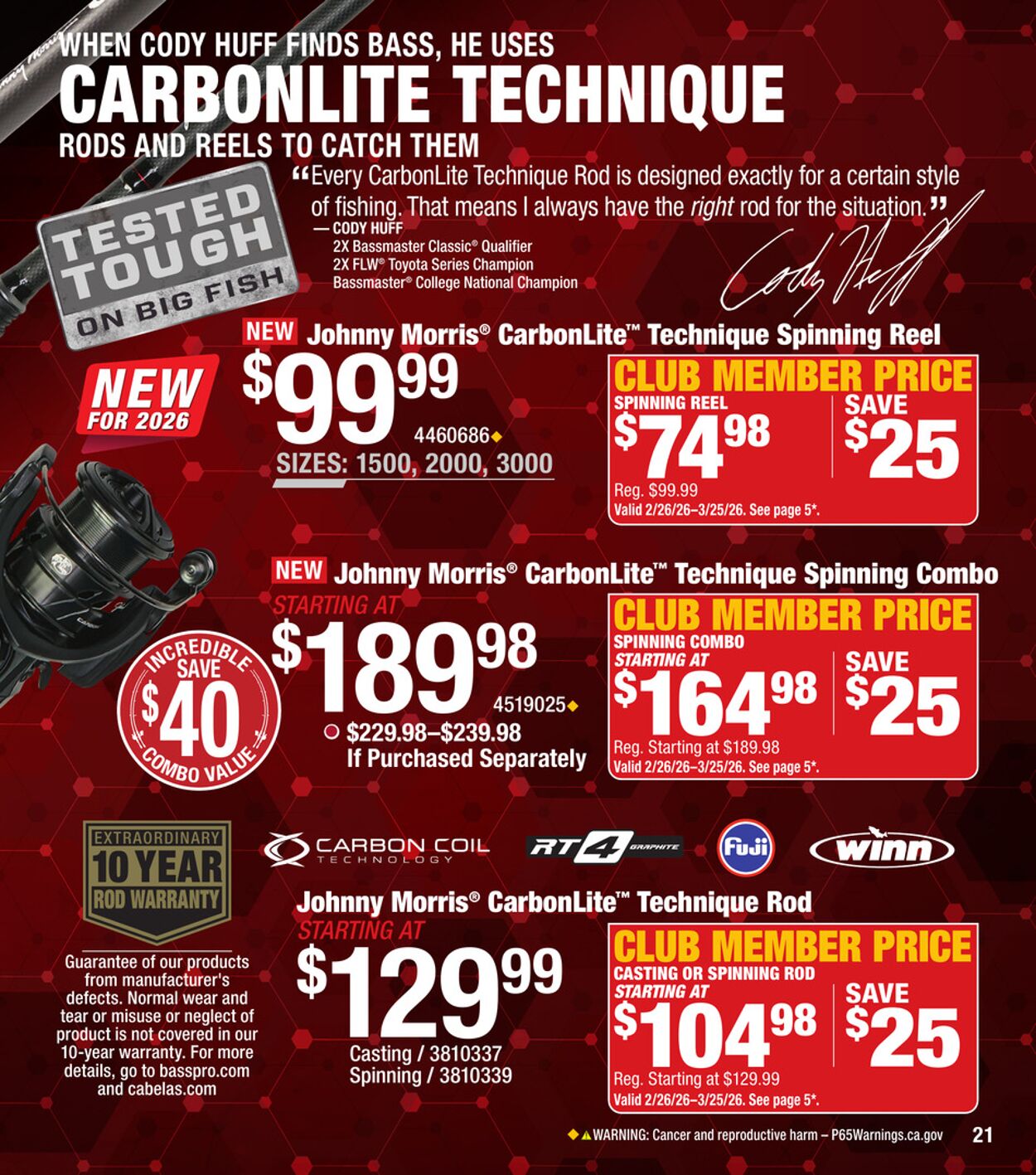Weekly ad Bass Pro 02/26/2026 - 03/06/2026