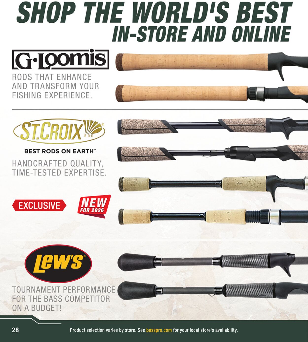 Weekly ad Bass Pro 02/26/2026 - 03/06/2026