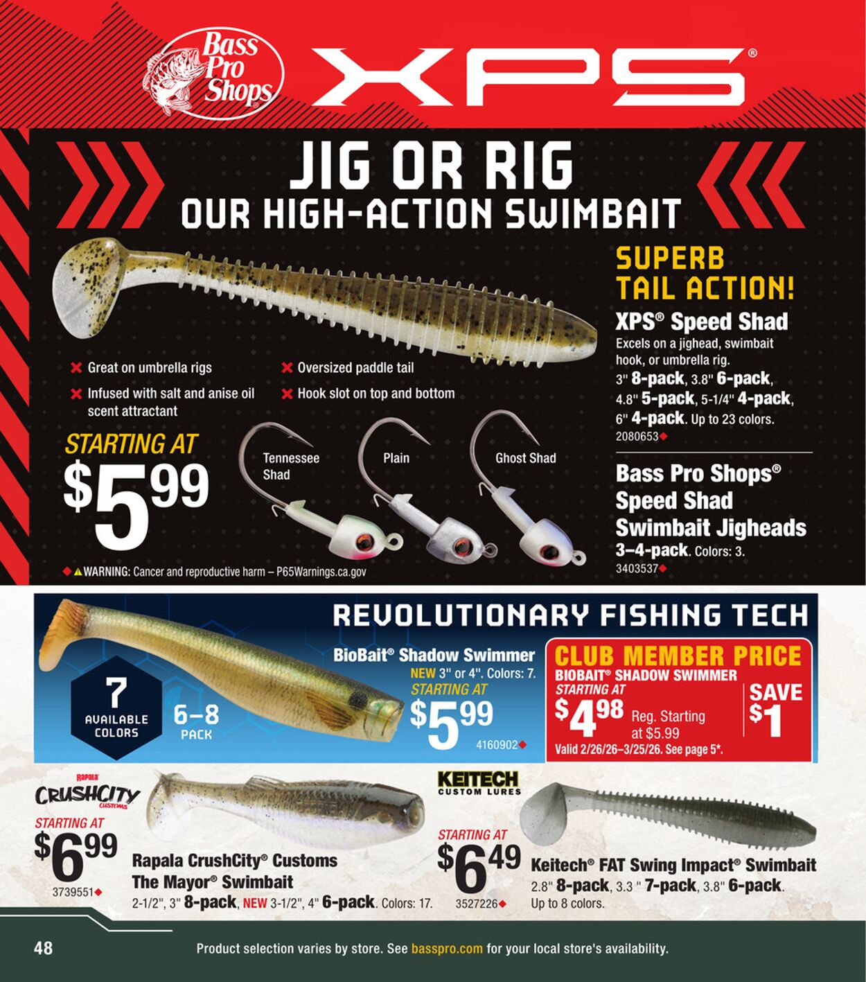 Weekly ad Bass Pro 02/26/2026 - 03/06/2026