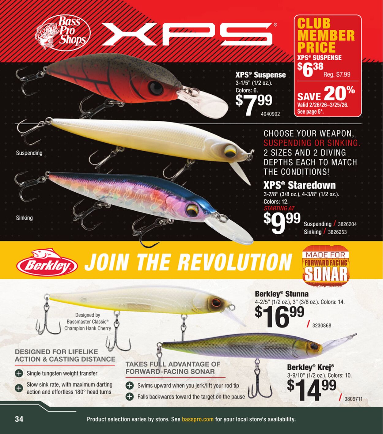 Weekly ad Bass Pro 02/26/2026 - 03/06/2026