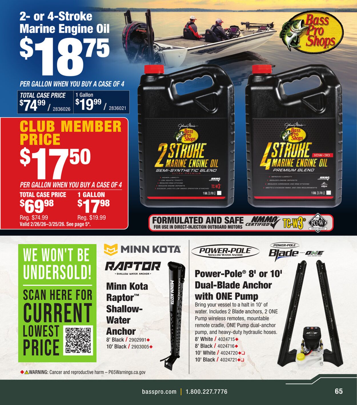 Weekly ad Bass Pro 02/26/2026 - 03/06/2026