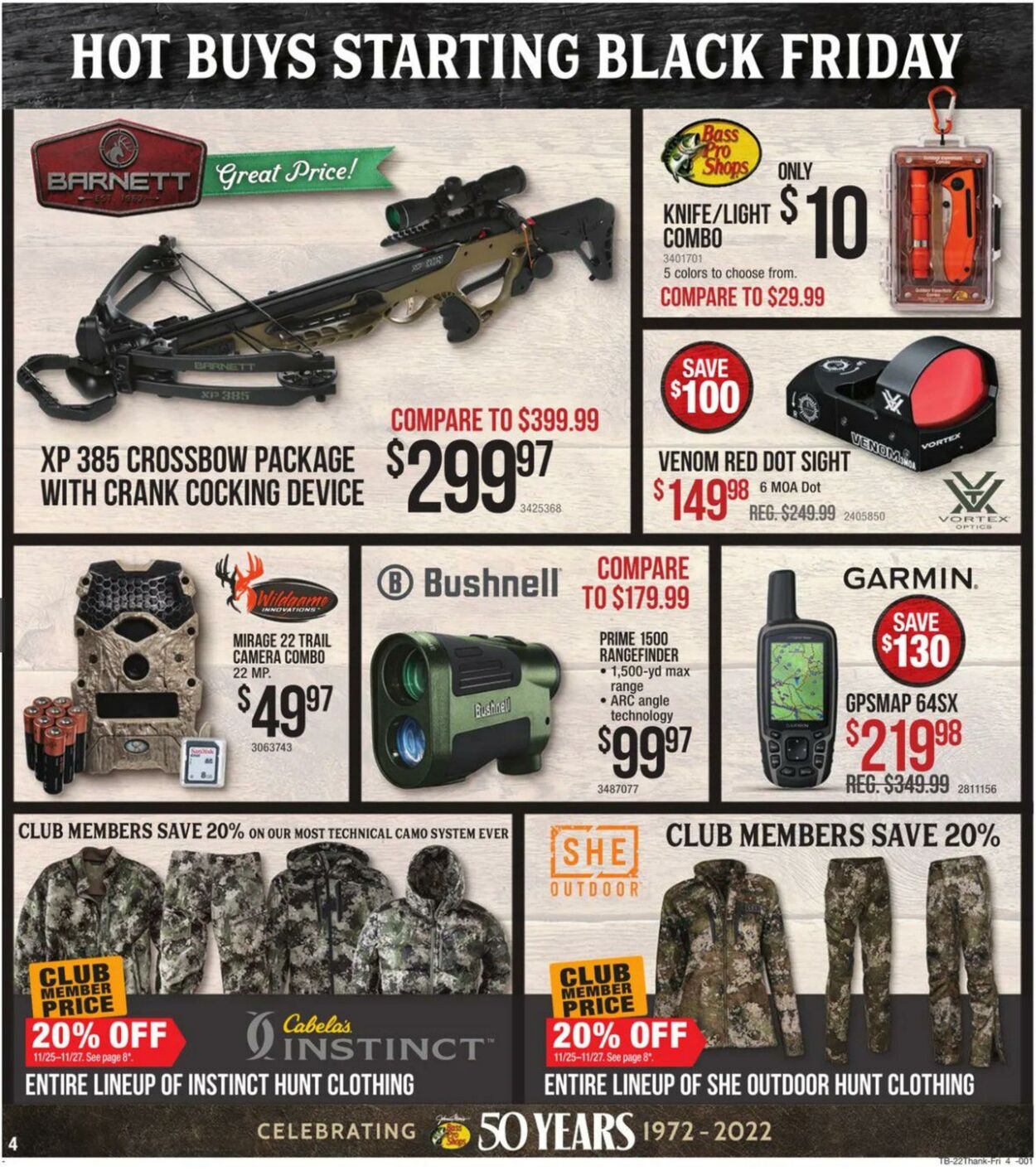 Weekly ad Bass Pro 11/21/2022 - 11/27/2022