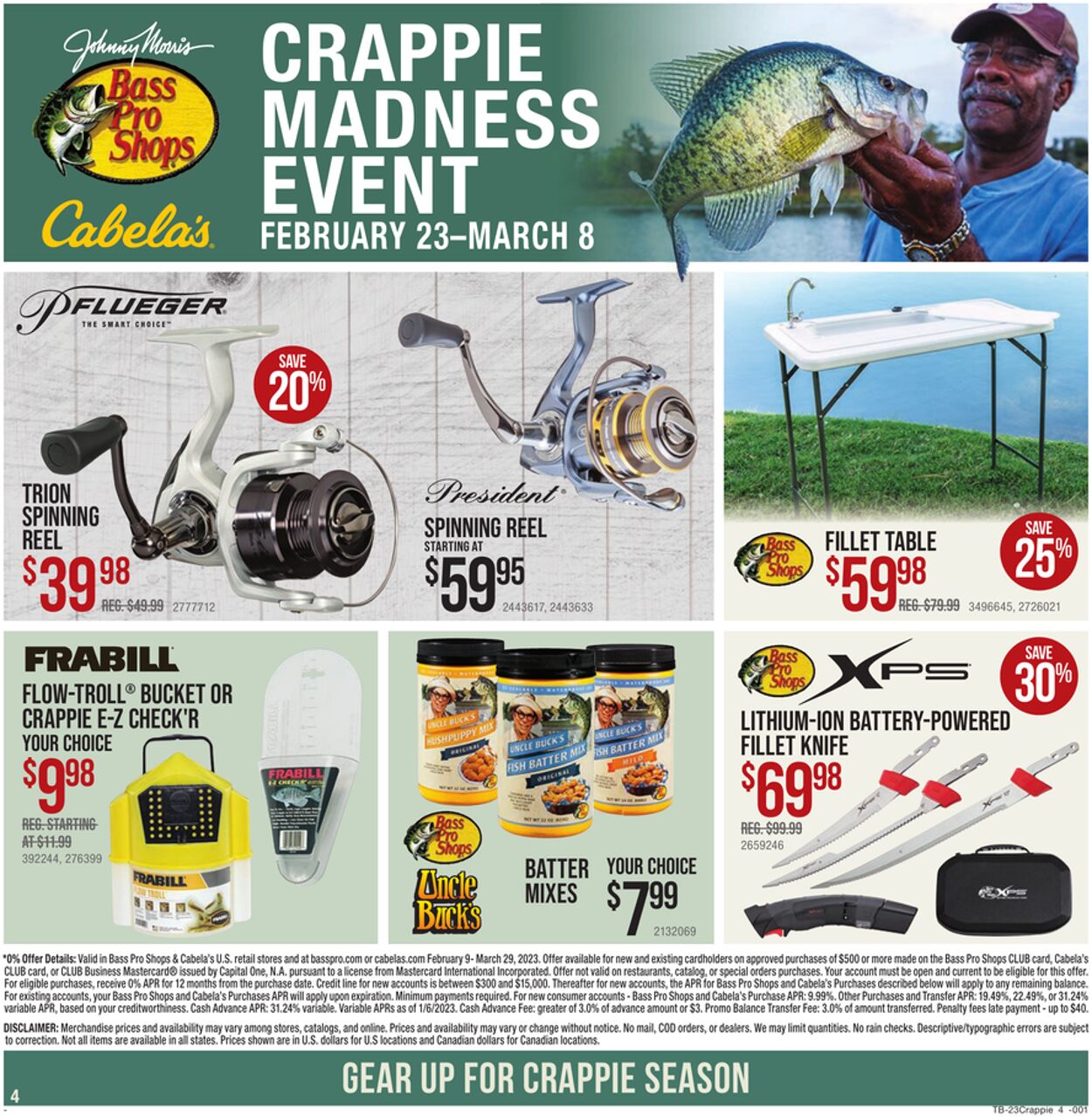 Weekly ad Bass Pro 02/23/2023 - 03/08/2023
