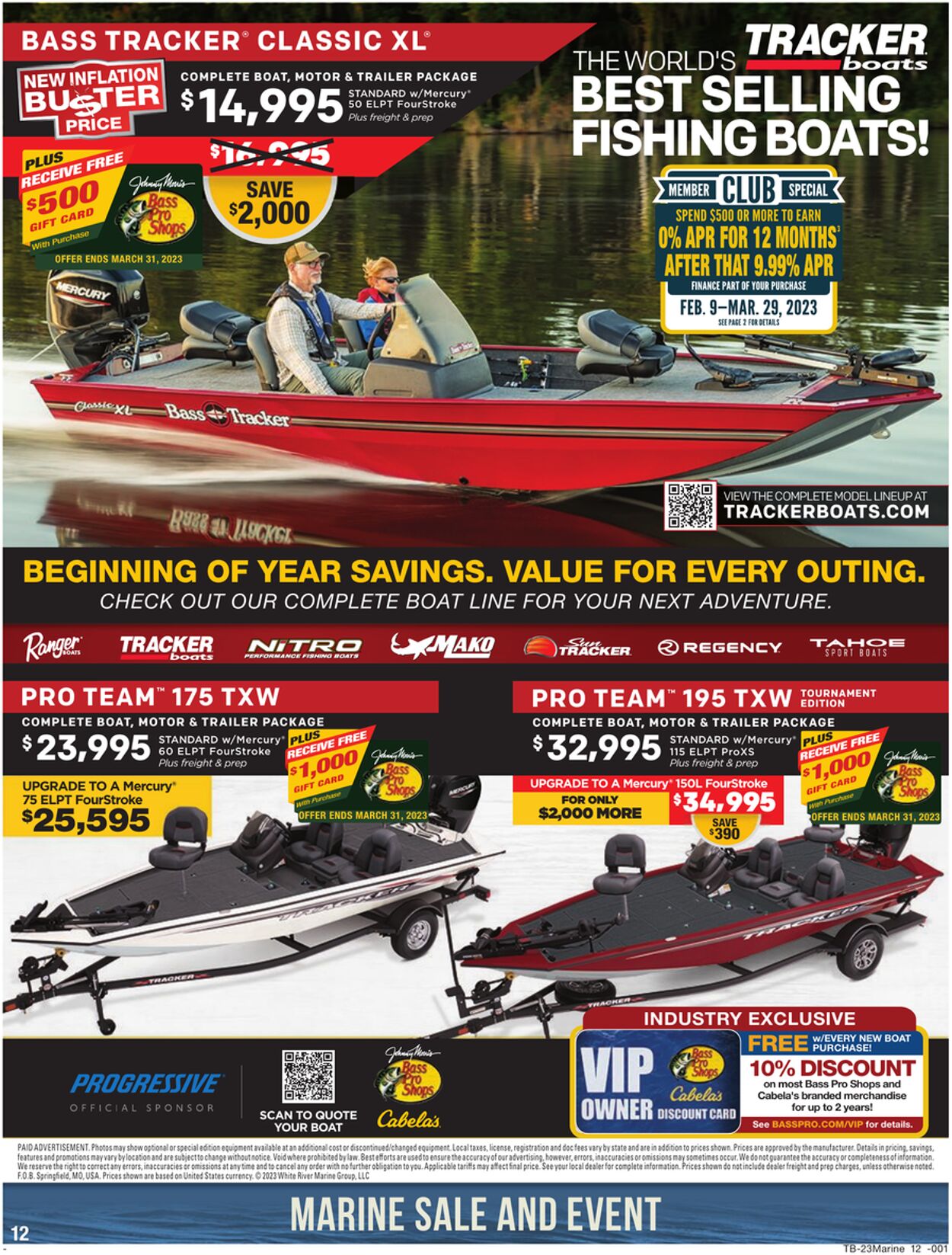 Weekly ad Bass Pro 02/09/2023 - 02/22/2023