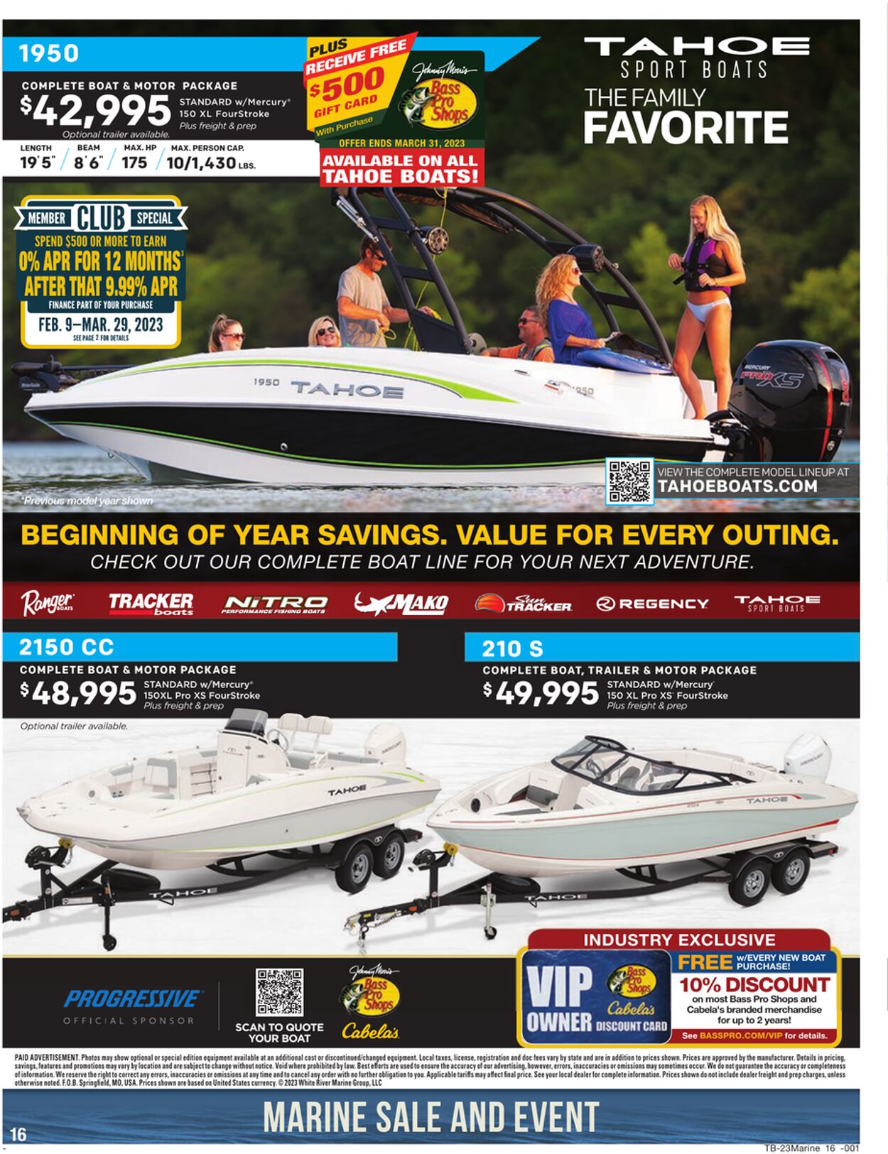 Weekly ad Bass Pro 02/09/2023 - 02/22/2023