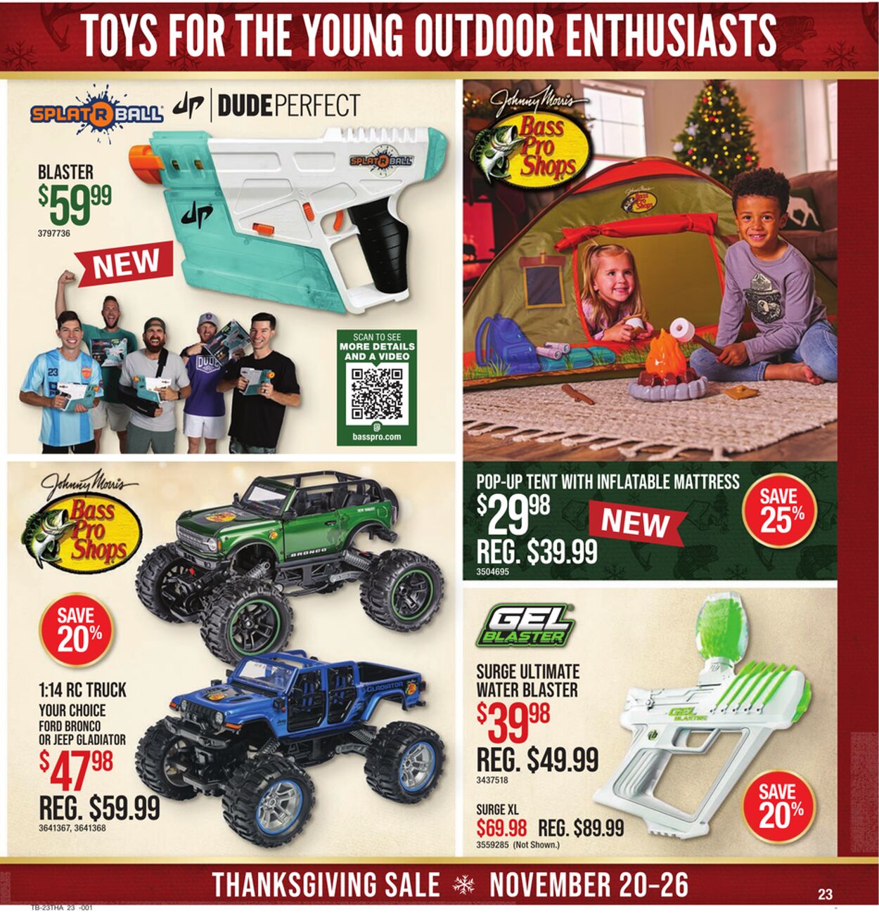 Weekly ad Bass Pro 11/20/2023 - 11/26/2023