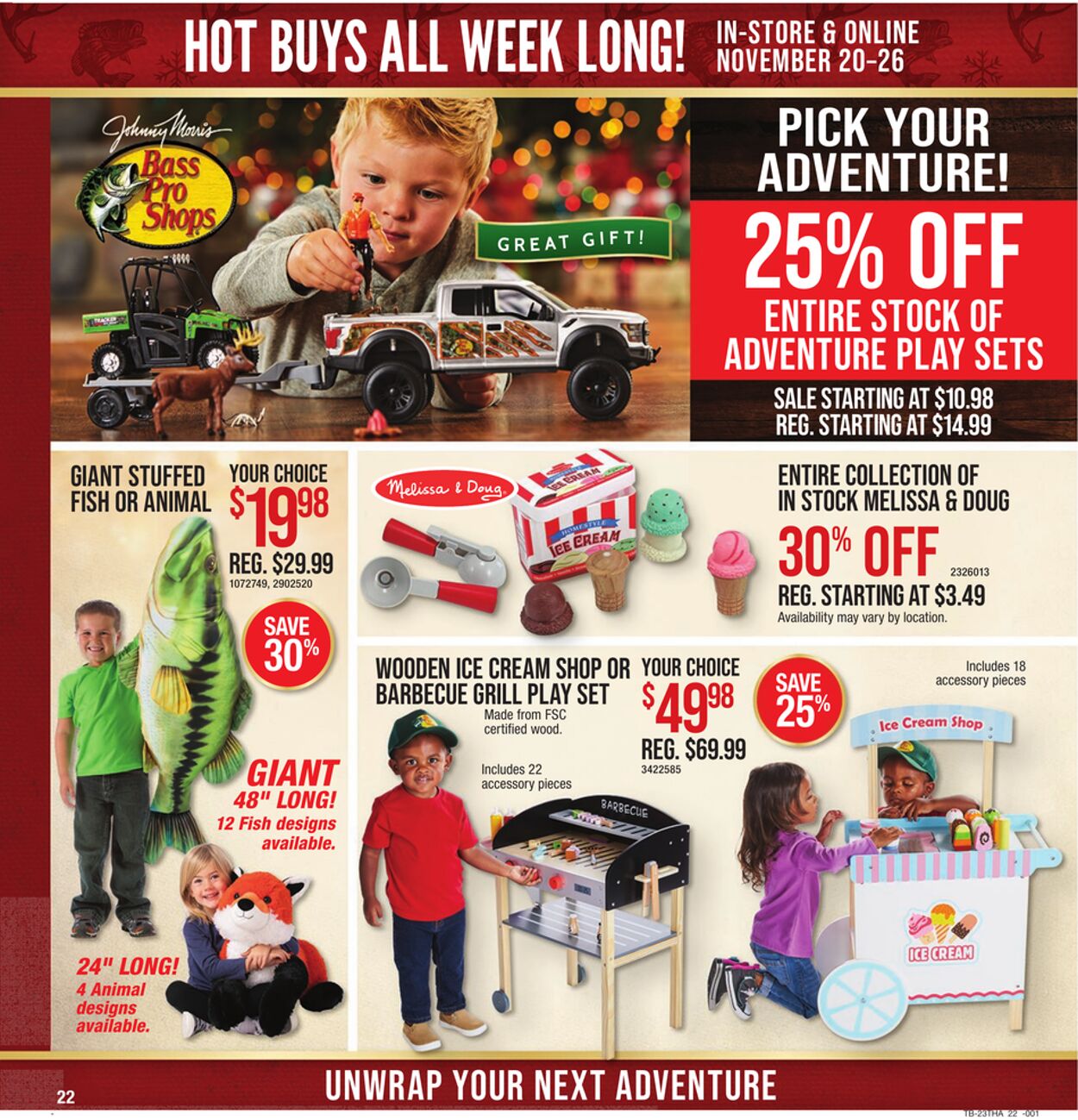 Weekly ad Bass Pro 11/20/2023 - 11/26/2023