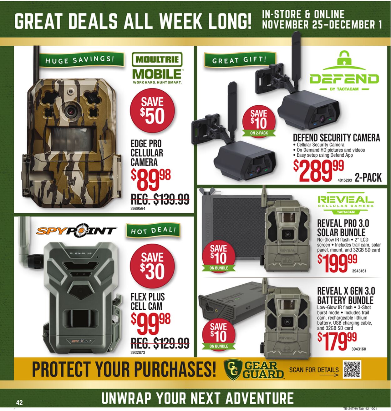 Weekly ad Bass Pro 11/25/2024 - 12/01/2024