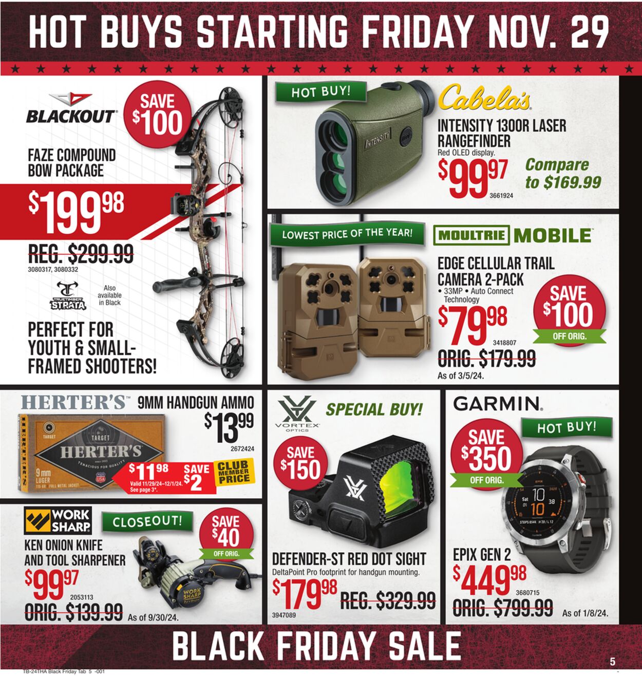 Weekly ad Bass Pro 11/25/2024 - 12/01/2024