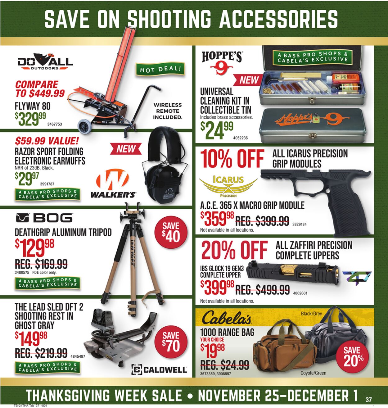 Weekly ad Bass Pro 11/25/2024 - 12/01/2024