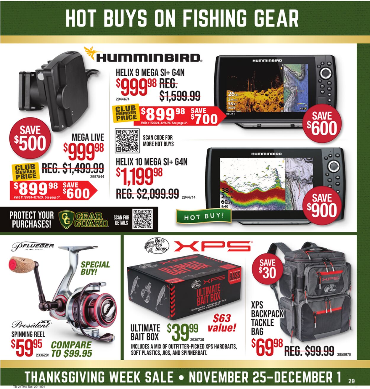 Weekly ad Bass Pro 11/25/2024 - 12/01/2024