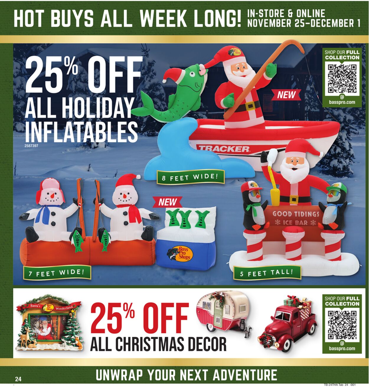 Weekly ad Bass Pro 11/25/2024 - 12/01/2024