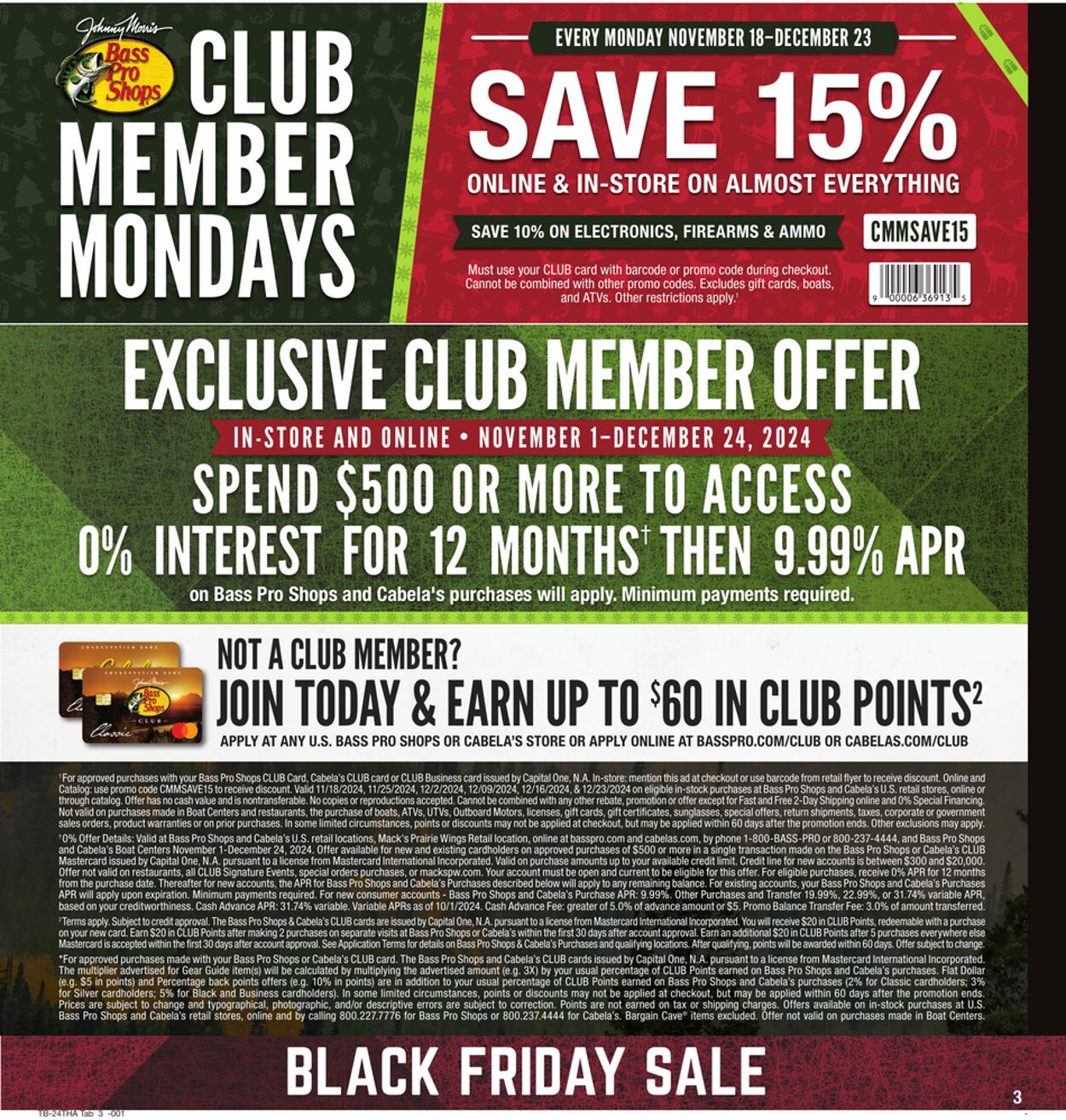 Weekly ad Bass Pro 11/25/2024 - 12/01/2024