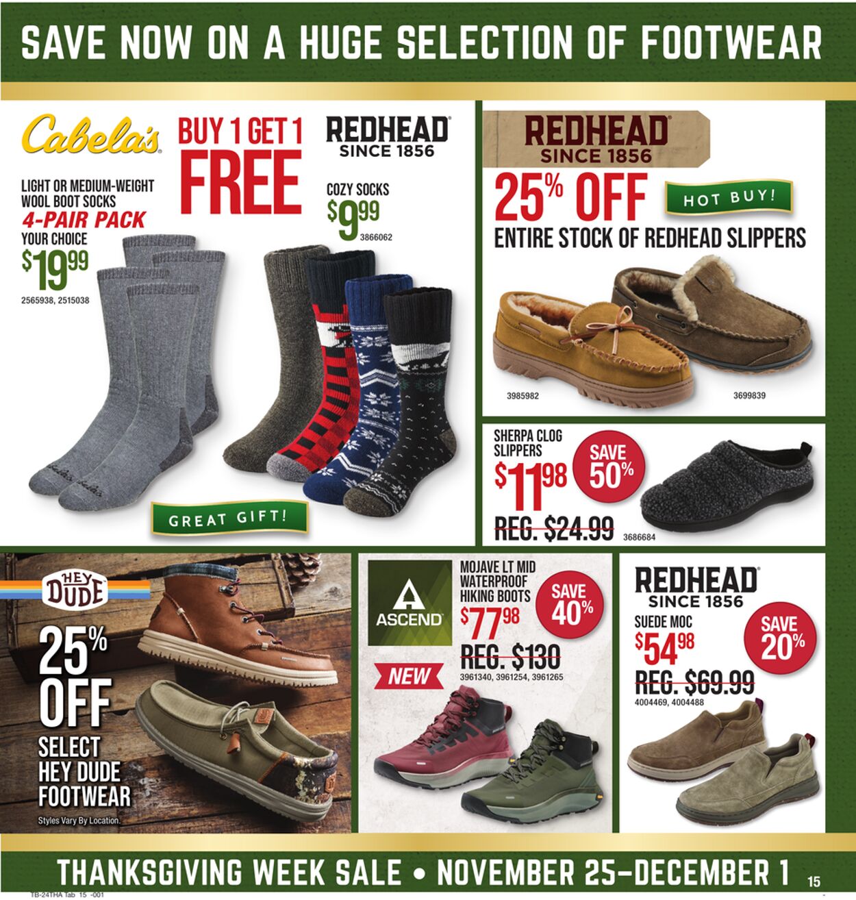 Weekly ad Bass Pro 11/25/2024 - 12/01/2024