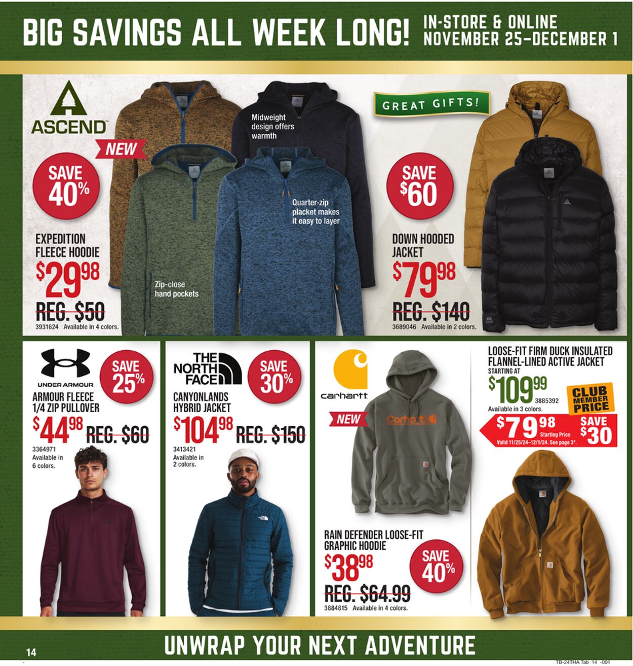 Weekly ad Bass Pro 11/25/2024 - 12/01/2024