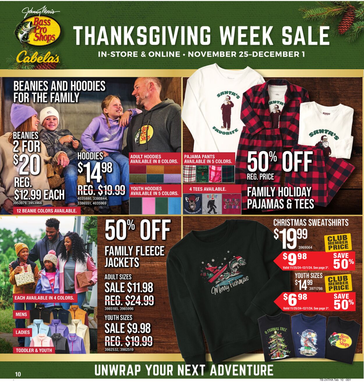 Weekly ad Bass Pro 11/25/2024 - 12/01/2024