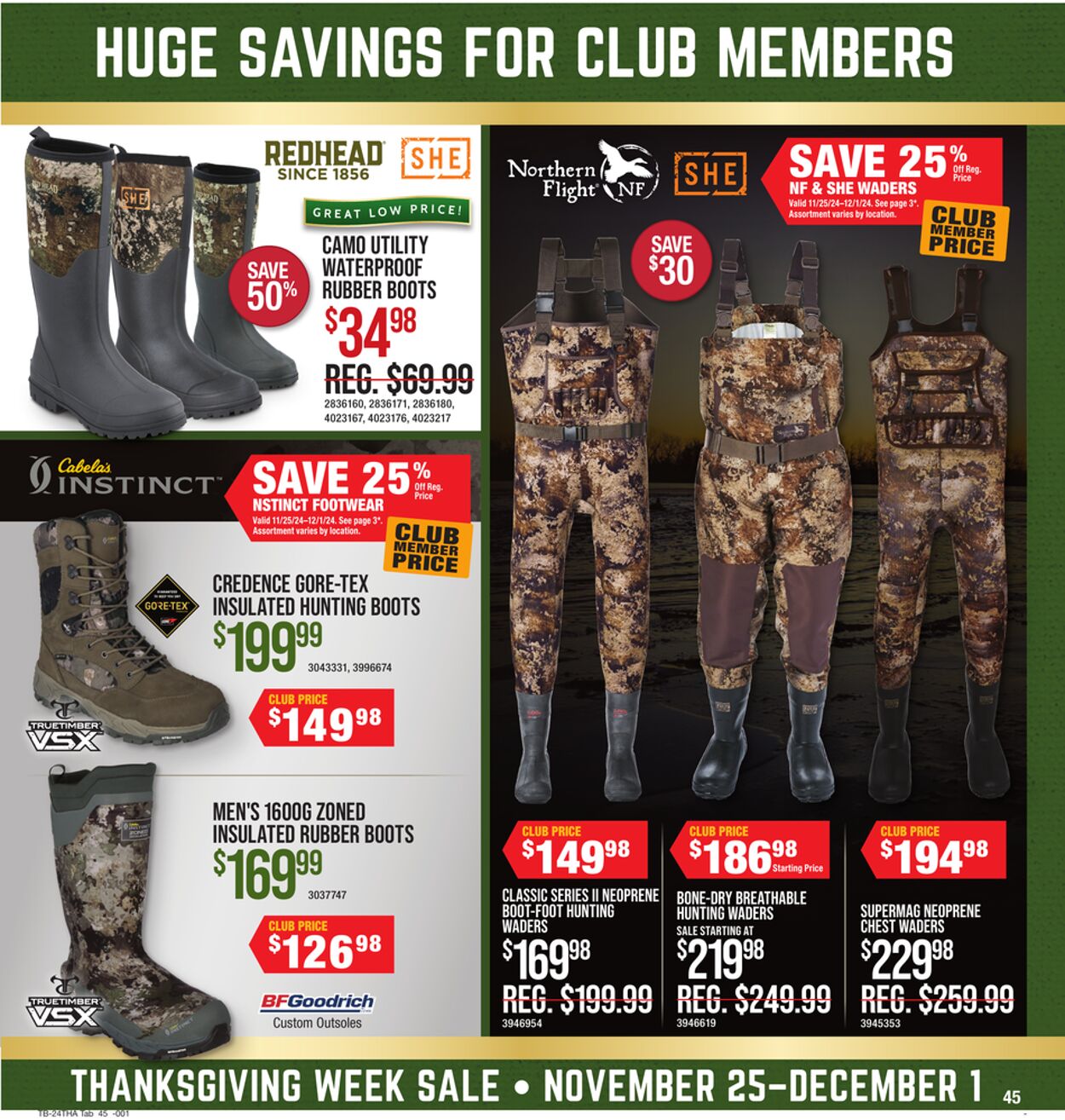 Weekly ad Bass Pro 11/25/2024 - 12/01/2024