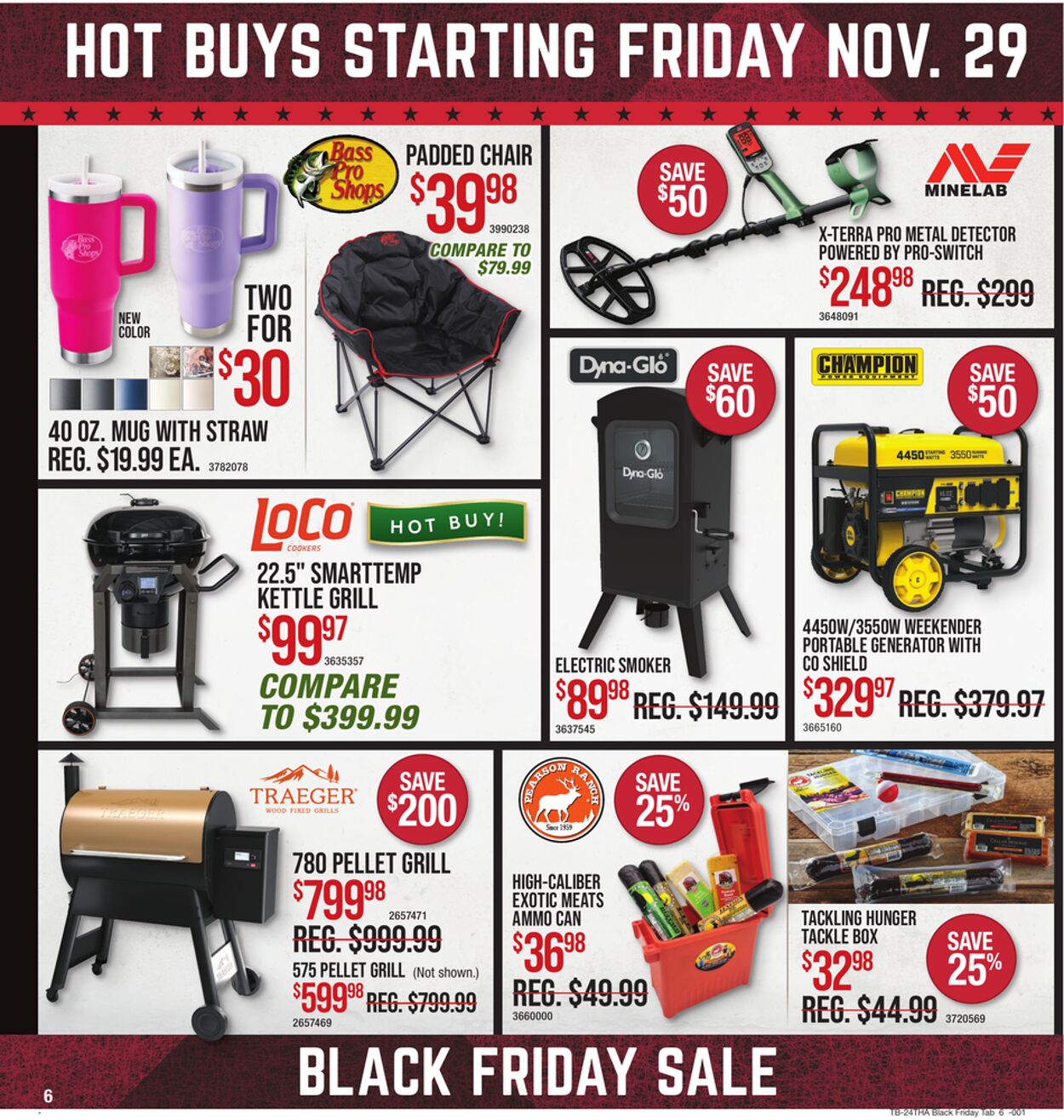 Weekly ad Bass Pro 11/25/2024 - 12/01/2024