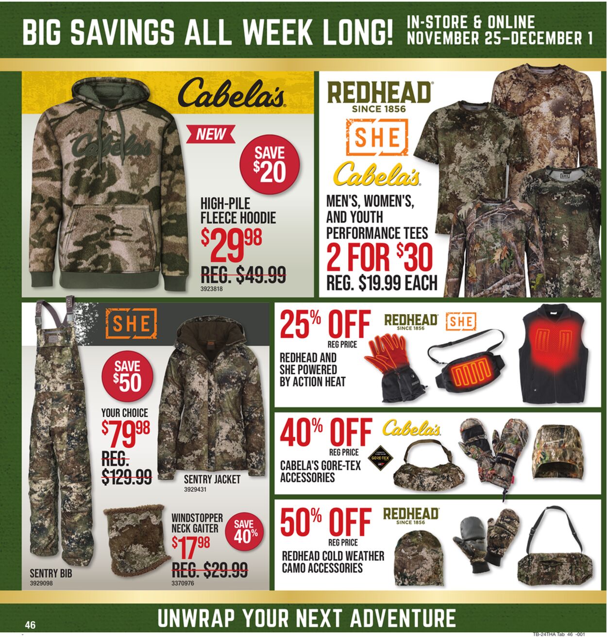 Weekly ad Bass Pro 11/25/2024 - 12/01/2024