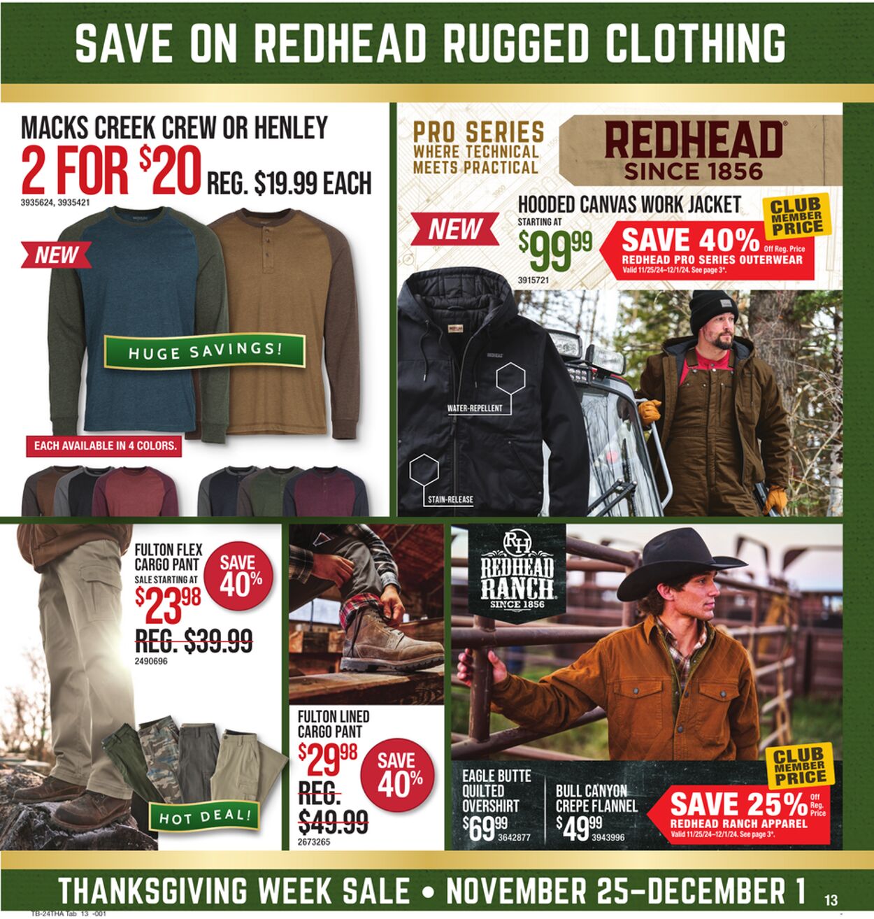 Weekly ad Bass Pro 11/25/2024 - 12/01/2024