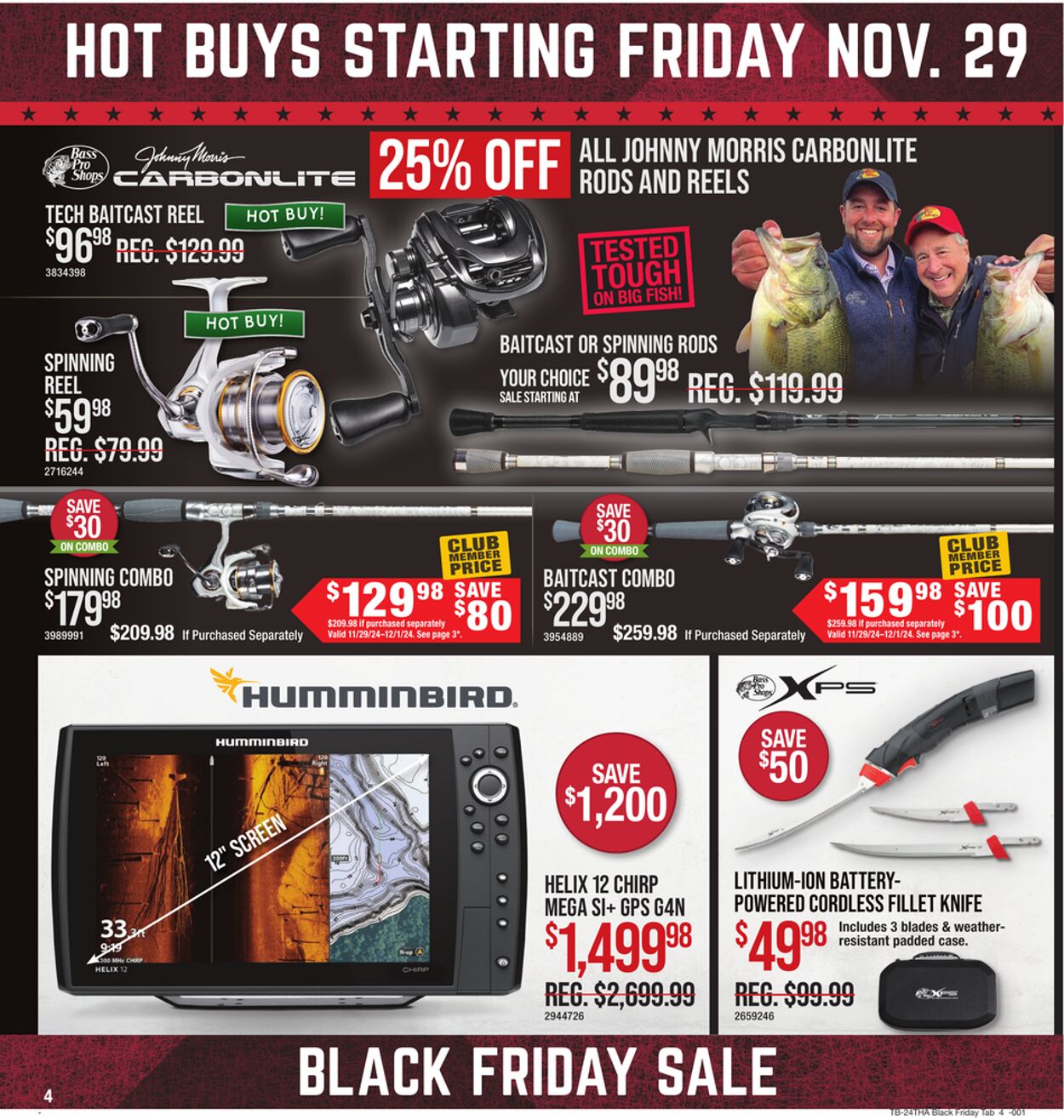 Weekly ad Bass Pro 11/25/2024 - 12/01/2024