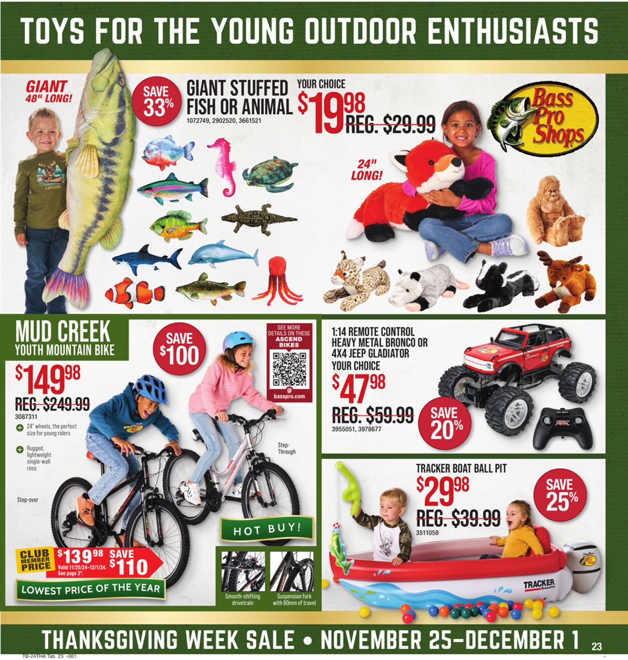 Weekly ad Bass Pro 11/25/2024 - 12/01/2024