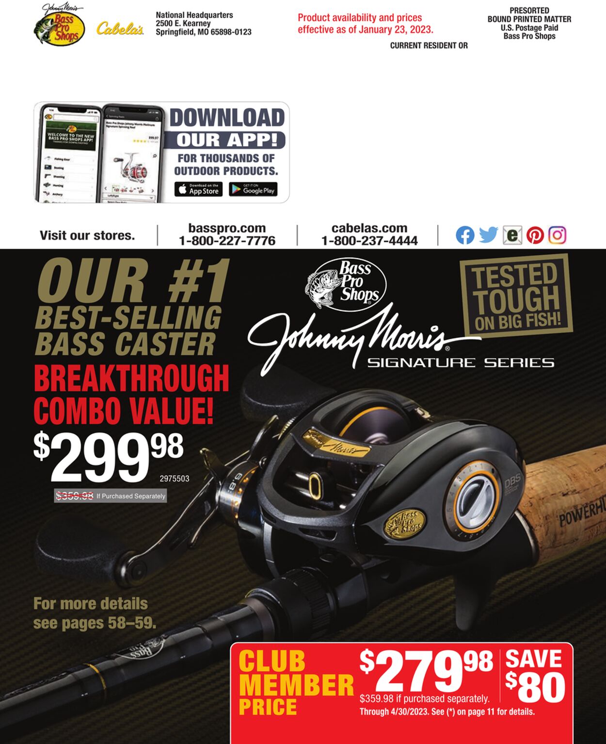 Weekly ad Cabela's 01/01/2023 - 12/31/2023