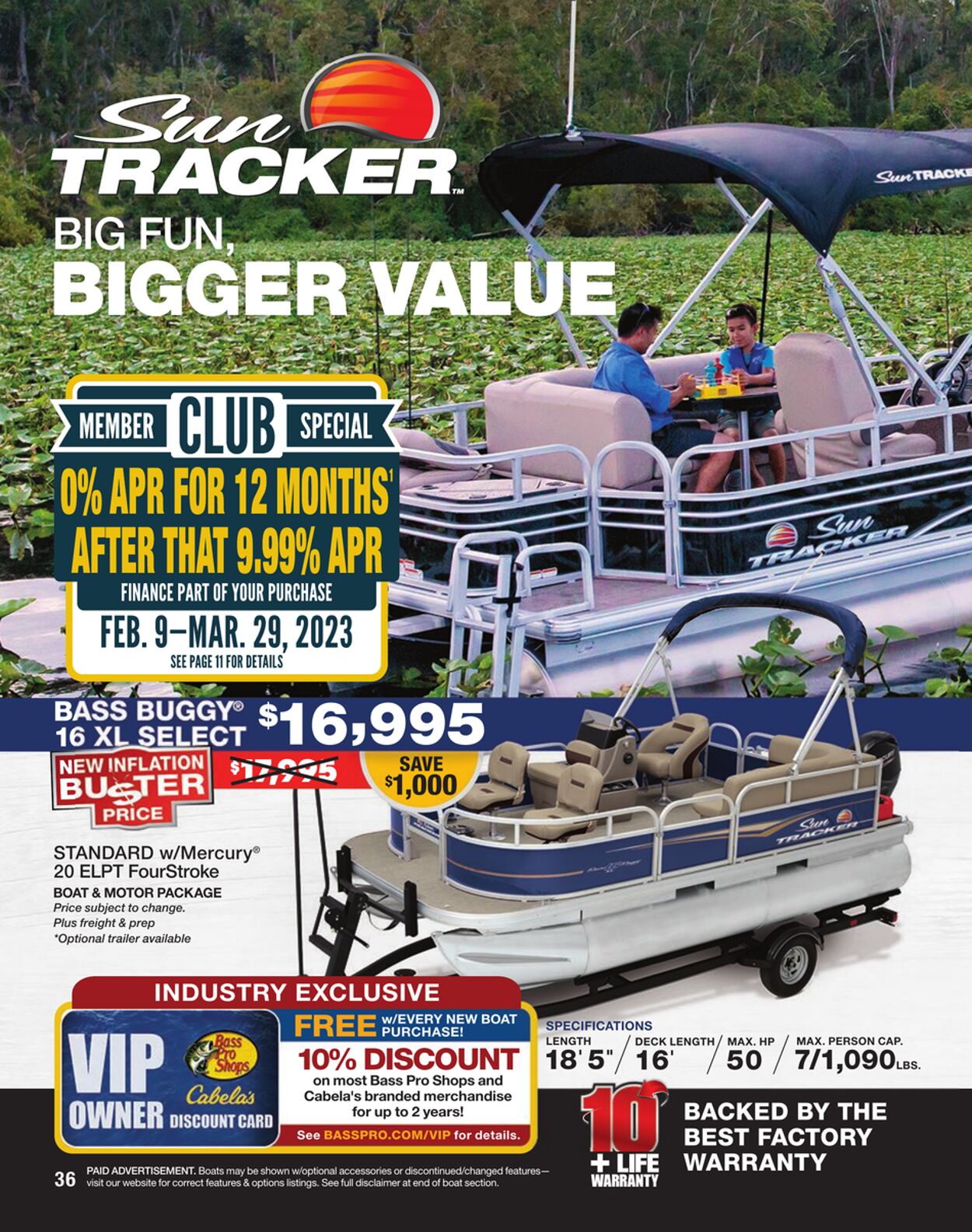 Weekly ad Cabela's 01/01/2023 - 12/31/2023