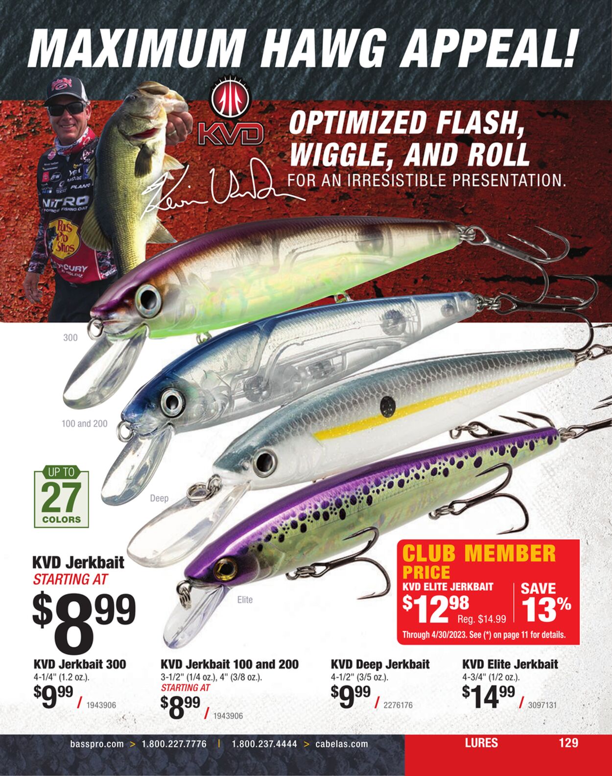 Weekly ad Cabela's 01/01/2023 - 12/31/2023