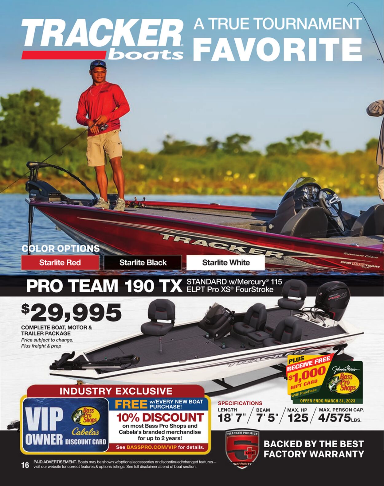 Weekly ad Cabela's 01/01/2023 - 12/31/2023