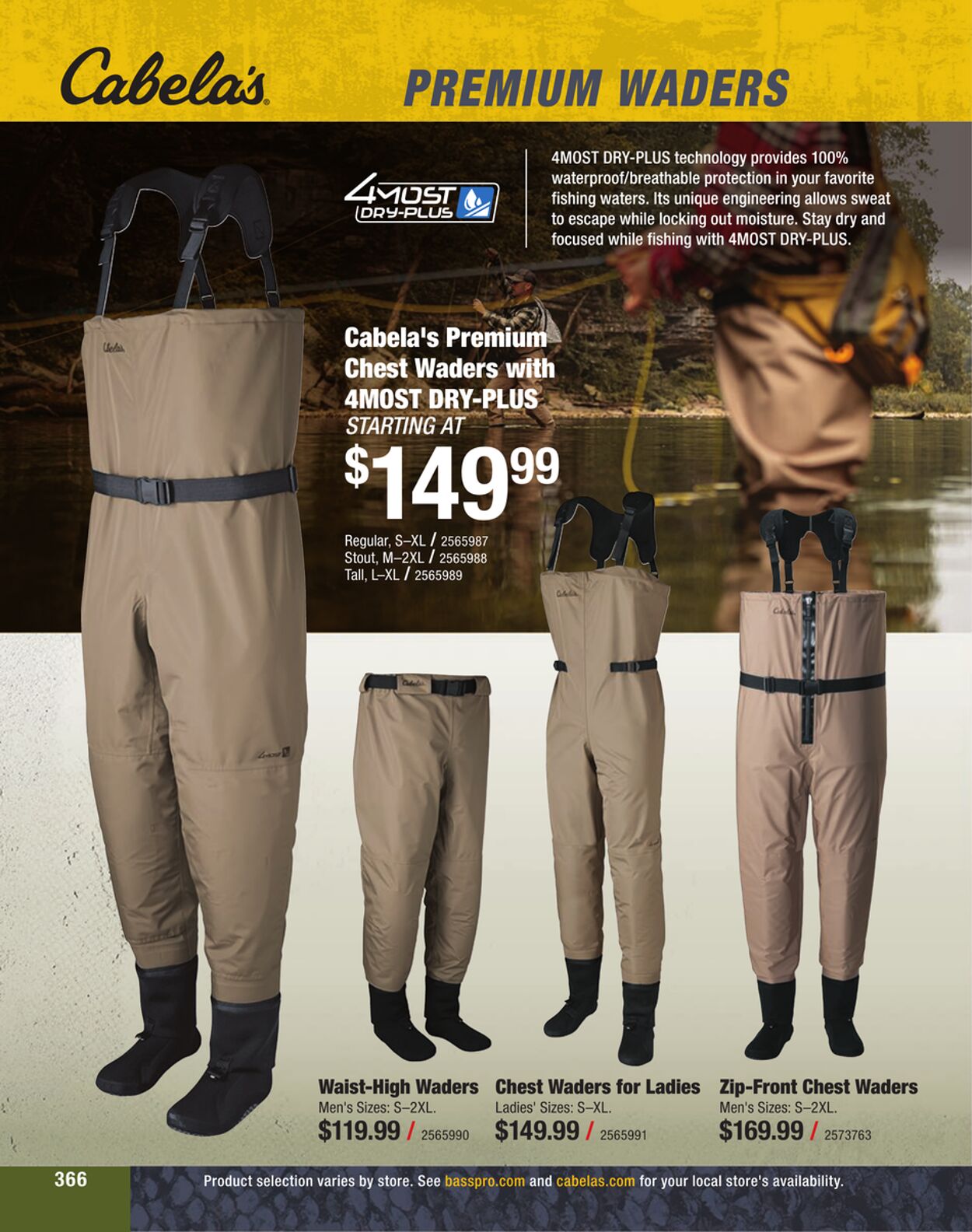 Weekly ad Cabela's 01/01/2023 - 12/31/2023