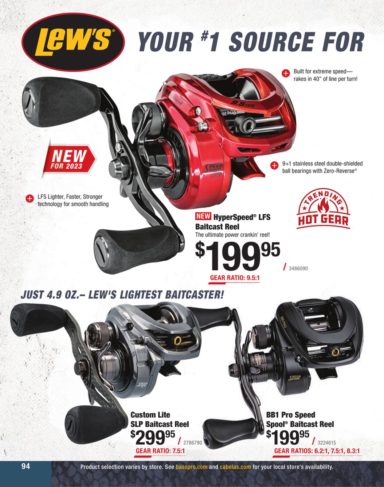 Weekly ad Cabela's 01/01/2023 - 12/31/2023