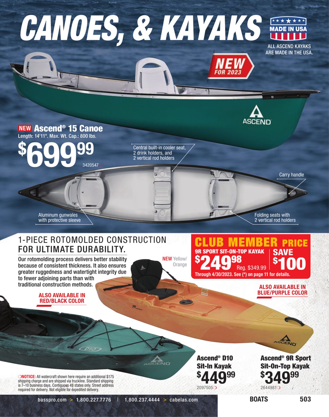 Weekly ad Cabela's 01/01/2023 - 12/31/2023