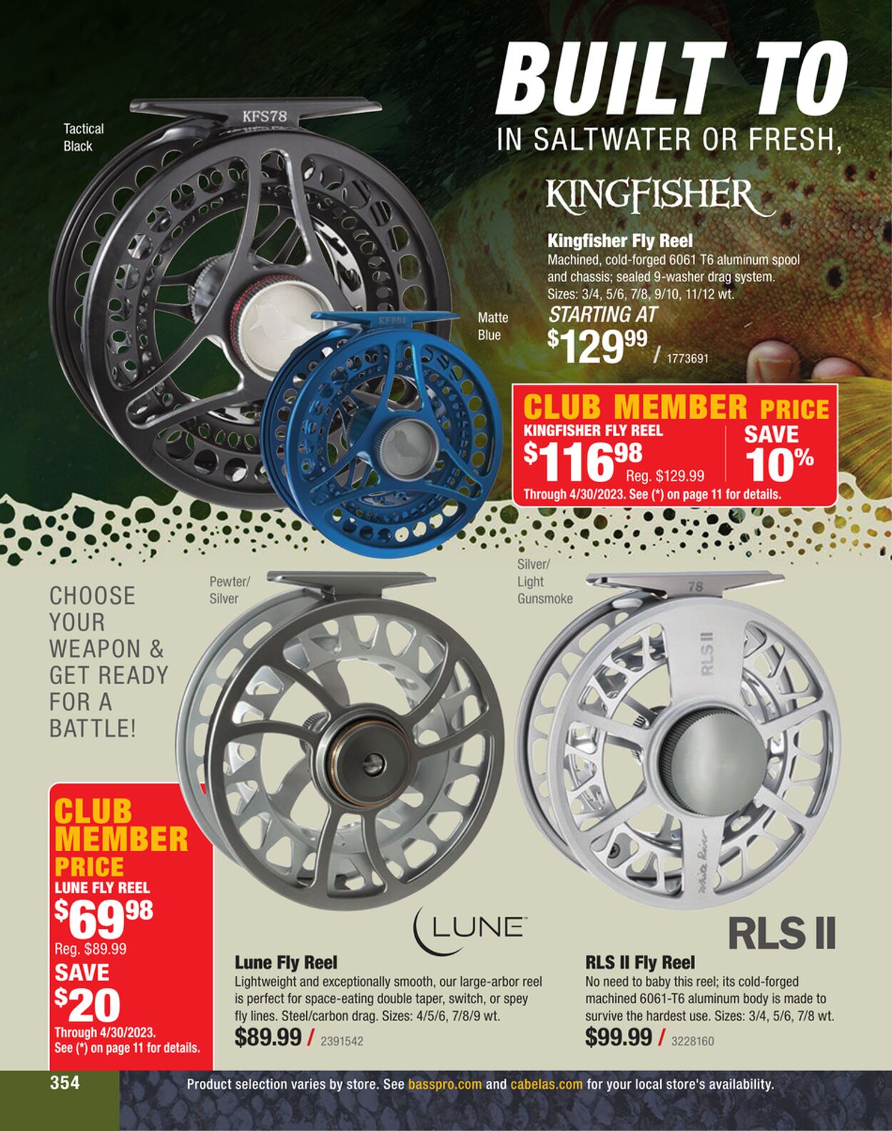 Weekly ad Cabela's 01/01/2023 - 12/31/2023