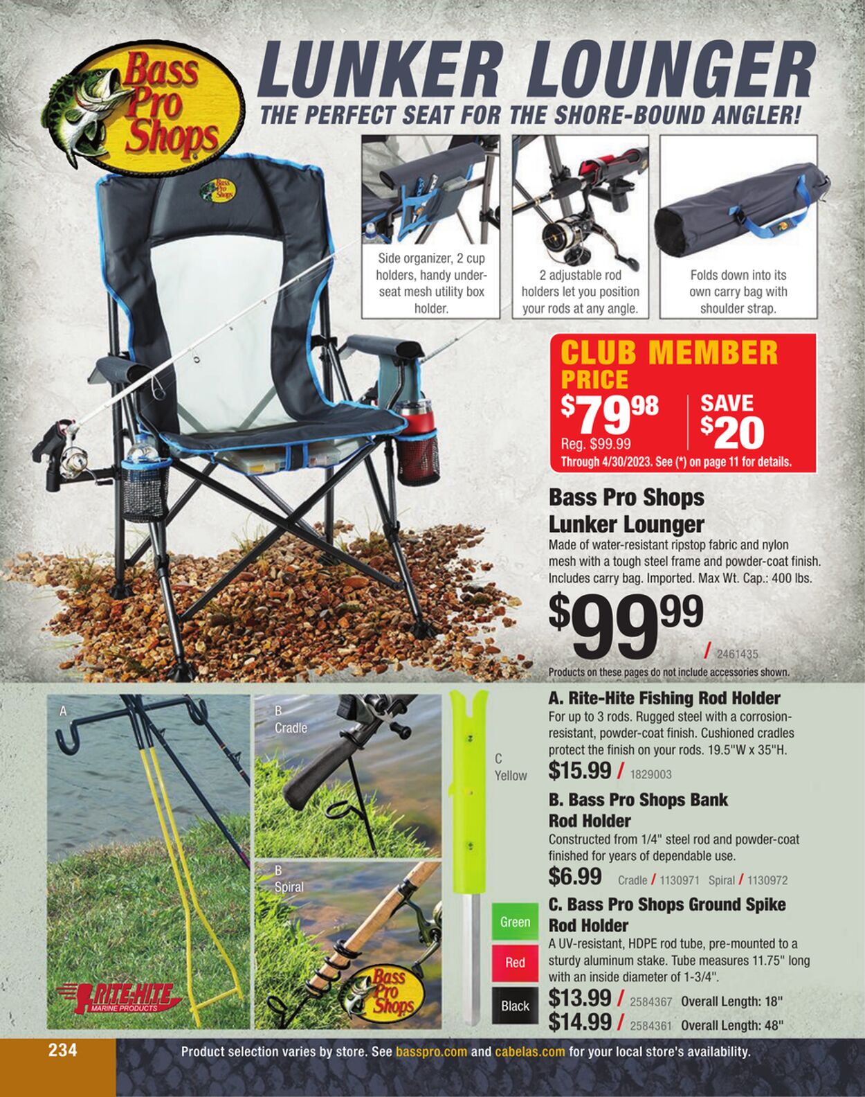 Weekly ad Cabela's 01/01/2023 - 12/31/2023