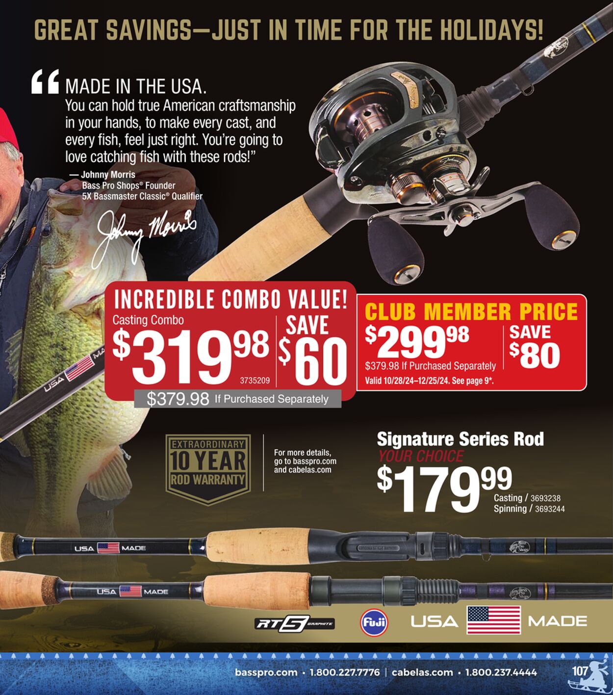 Weekly ad Bass Pro 10/24/2024 - 12/24/2024