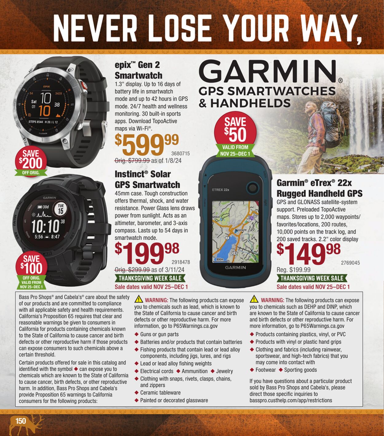 Weekly ad Bass Pro 10/24/2024 - 12/24/2024