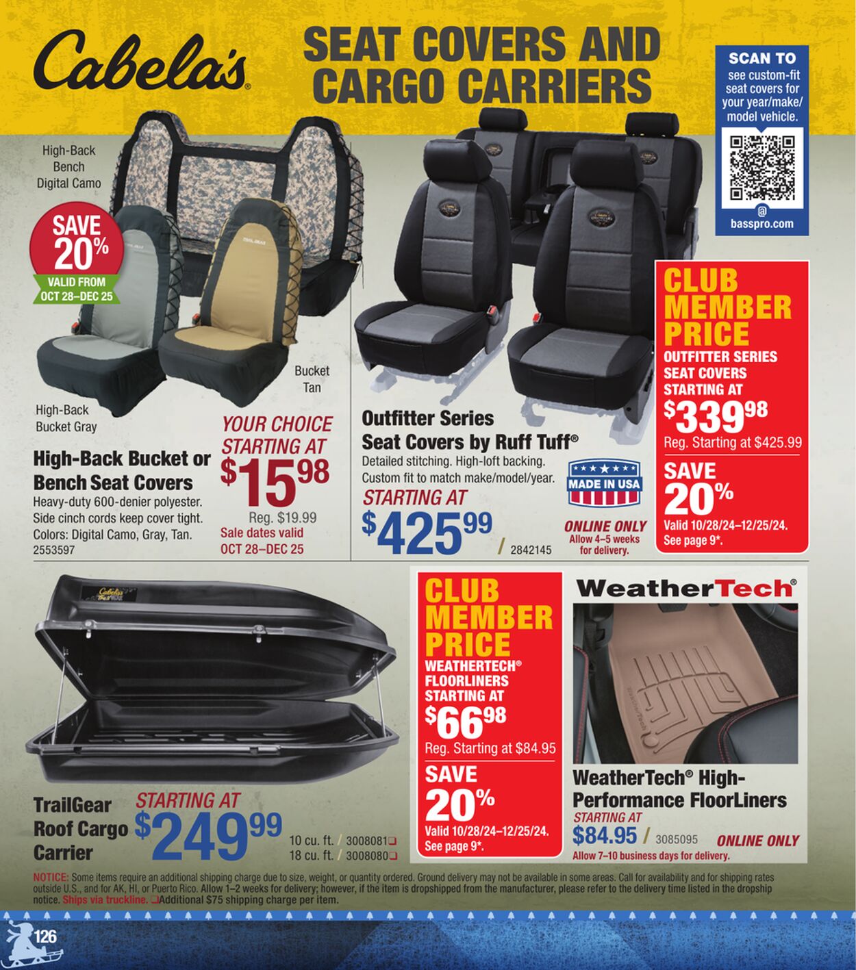 Weekly ad Bass Pro 10/24/2024 - 12/24/2024