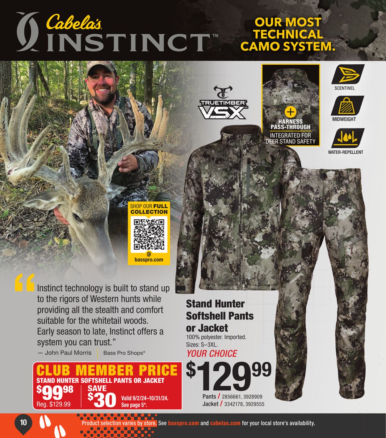 Weekly ad Bass Pro 08/15/2024 - 09/06/2024