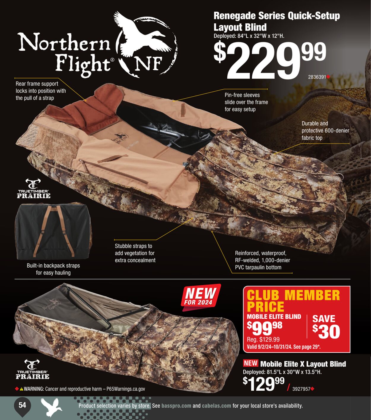 Weekly ad Bass Pro 08/15/2024 - 09/06/2024